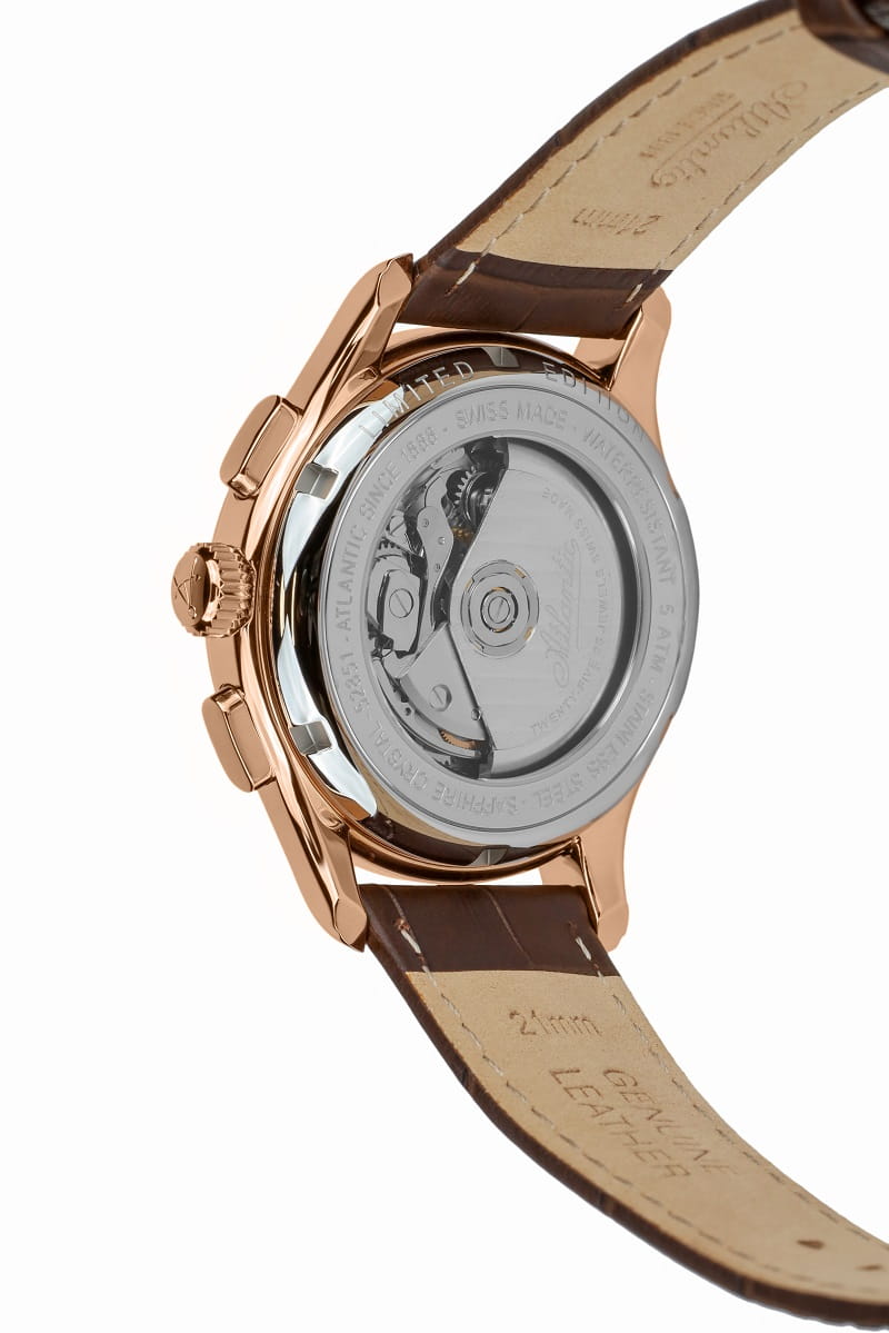 Zegarek Atlantic Worldmaster Moonphase 52851.44.25 Limited Edition 528514425