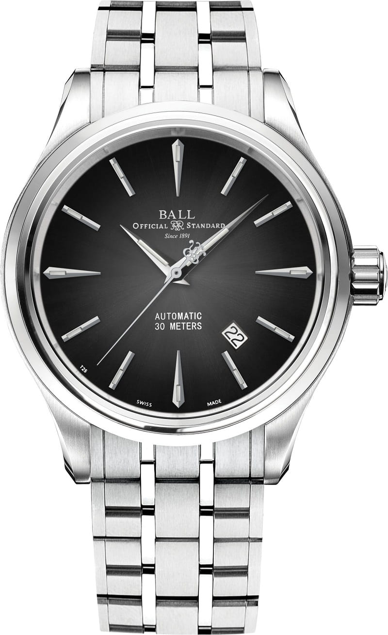 Zegarek Ball Trainmaster Legend NM9080D-S1J-BK (NM9080DS1JBK)