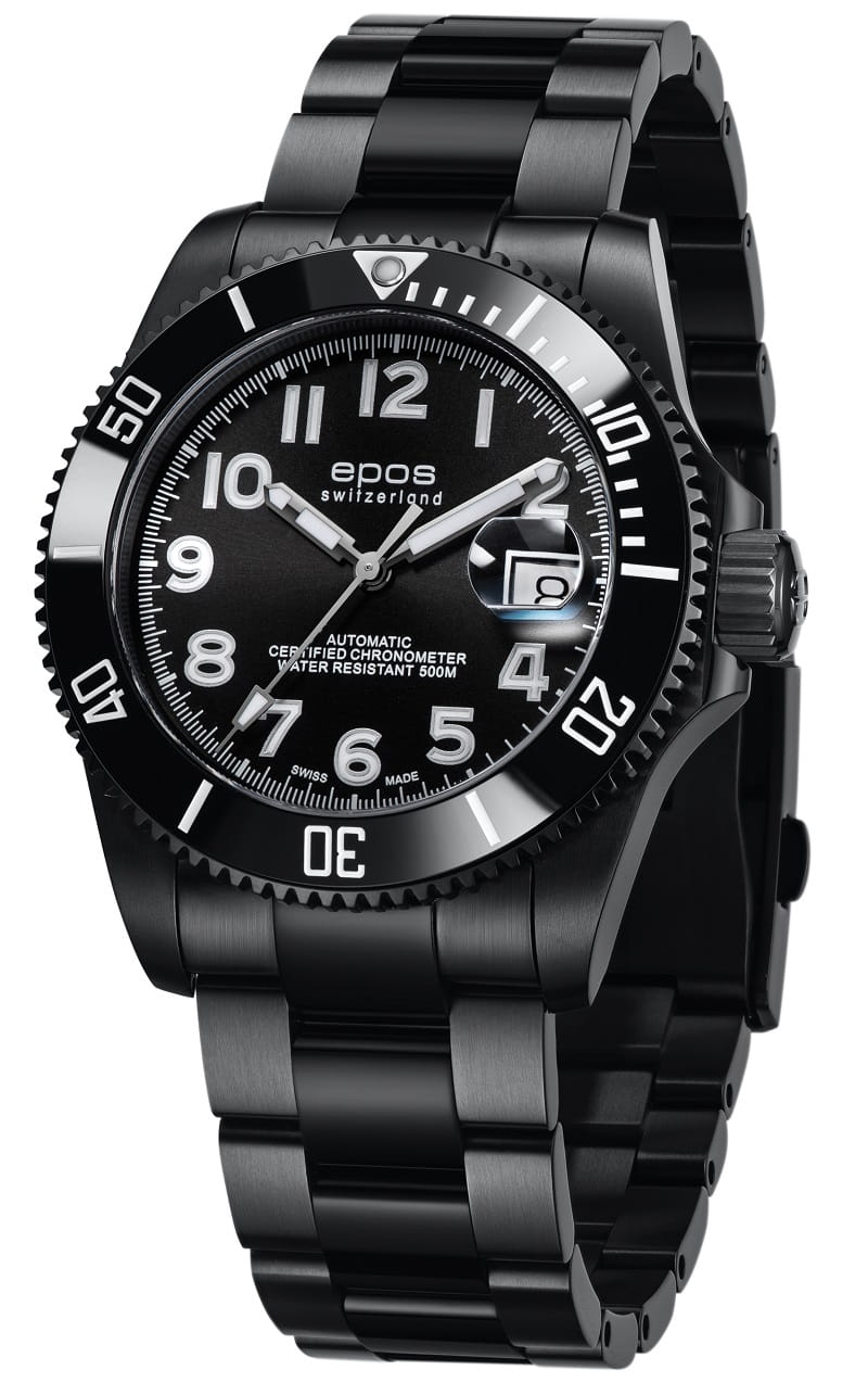 Zegarek Epos 3504 Sportive Diver Titanium COSC Limited Edition 3504.138.85.35.95 (3504138853595)