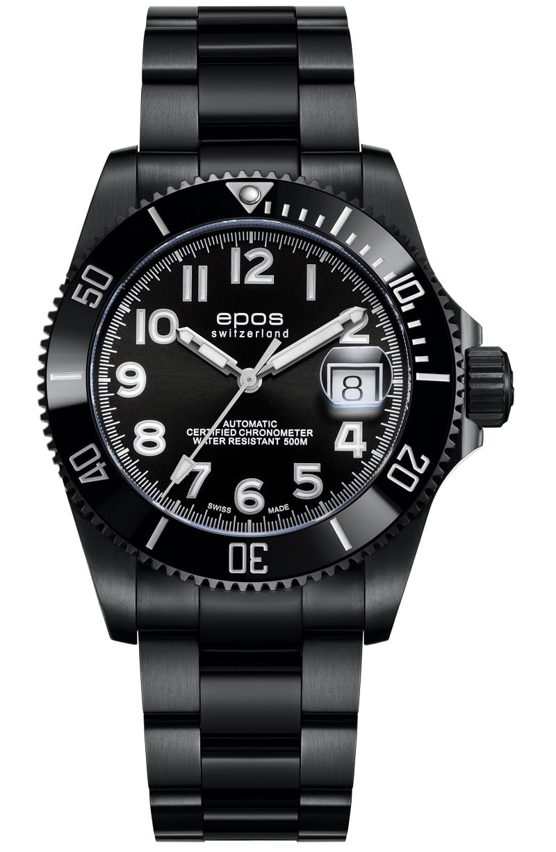 Zegarek Epos 3504 Sportive Diver Titanium COSC Limited Edition 3504.138.85.35.95 (3504138853595)