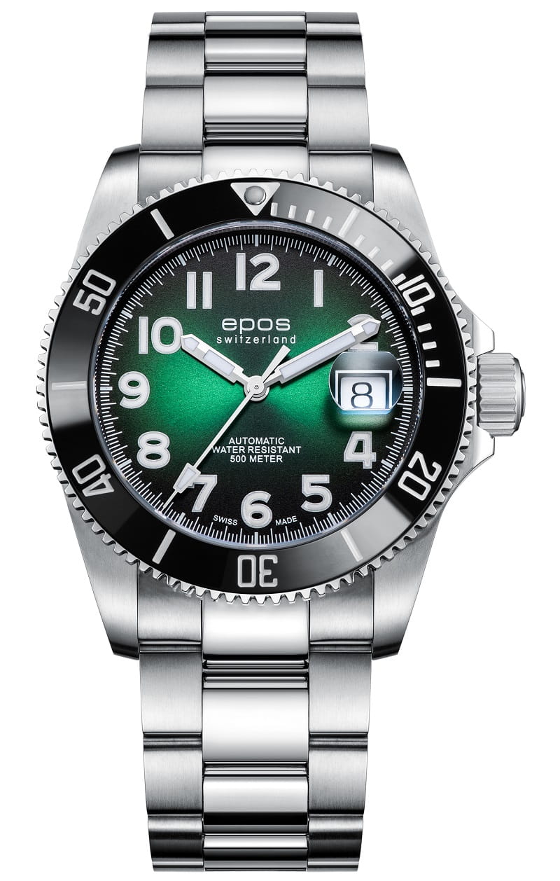 Zegarek Epos Sportive Diver Titanium 3504.131.80.33.90 (3504131803390)