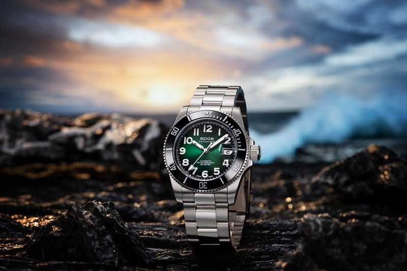 Zegarek Epos Sportive Diver Titanium 3504.131.80.33.90 (3504131803390)