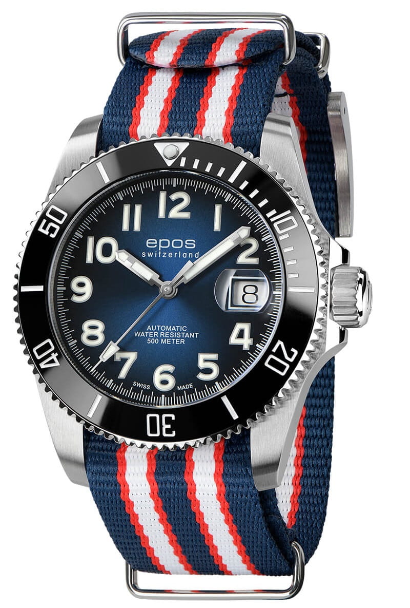 Zegarek Epos Sportive Diver Titanium 3504.131.80.36.66 (3504131803666)