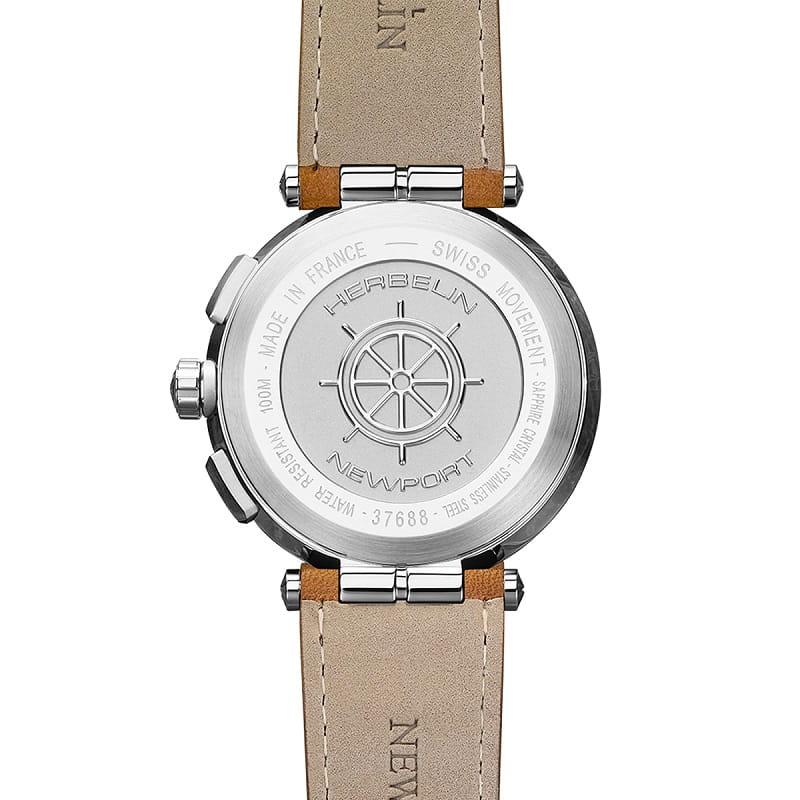 Zegarek Herbelin Newport Chronograph 37688A42GD (37688/A42GD)