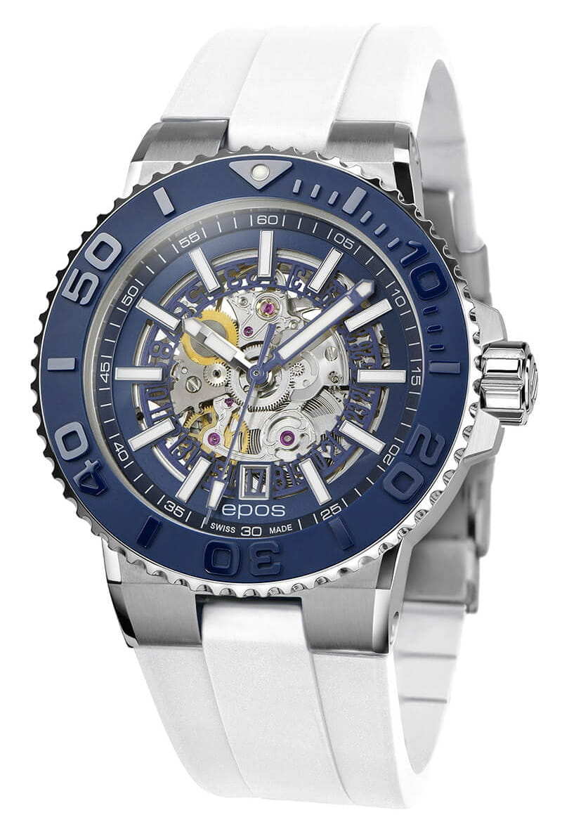 Zegarek Epos 3441 Sportive Diver Automatic Skeleton 3441.135.26.16.50 (3441135261650)