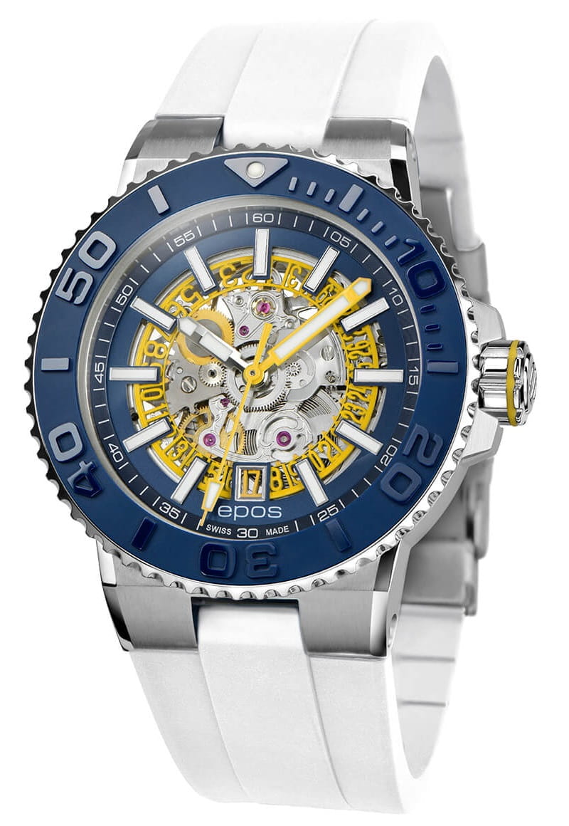 Zegarek Epos 3441 Sportive Diver Automatic Skeleton 3441.135.96.16.50 (3441135961650)