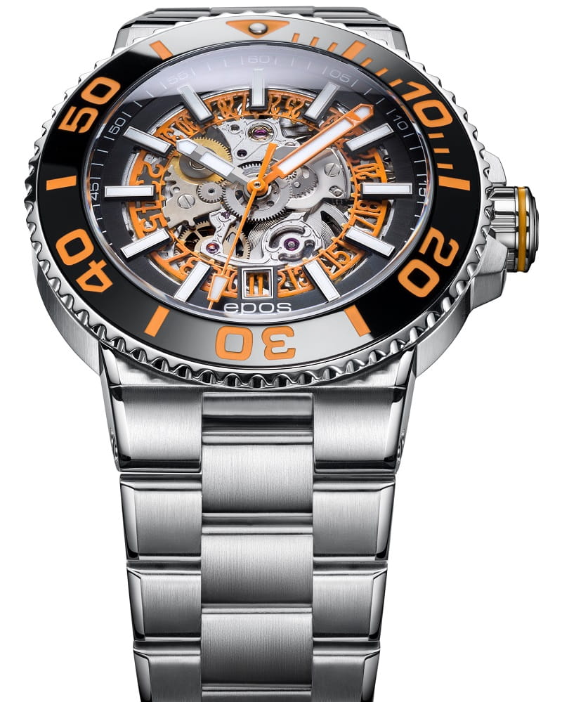 Zegarek Epos 3441 Sportive Diver Automatic Skeleton 3441.135.99.15.30 (3441135991530)
