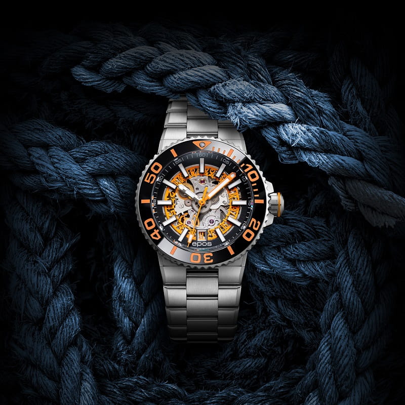 Zegarek Epos 3441 Sportive Diver Automatic Skeleton 3441.135.99.15.30 (3441135991530)