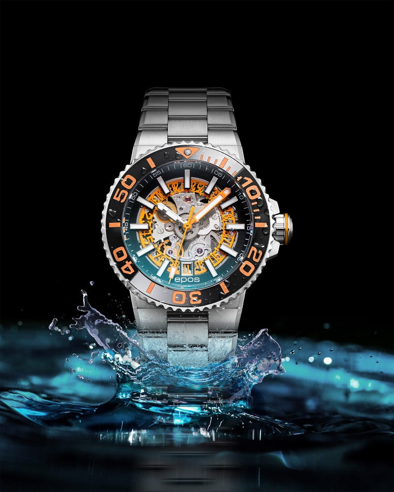 Zegarek Epos 3441 Sportive Diver Automatic Skeleton 3441.135.99.15.30 (3441135991530)