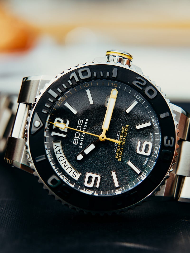 Zegarek Epos Sportive 3441 Diver Day Date 3441.142.20.95.30 (3441142209530)