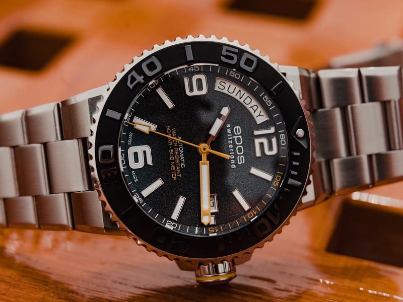 Zegarek Epos Sportive 3441 Diver Day Date 3441.142.20.95.30 (3441142209530)