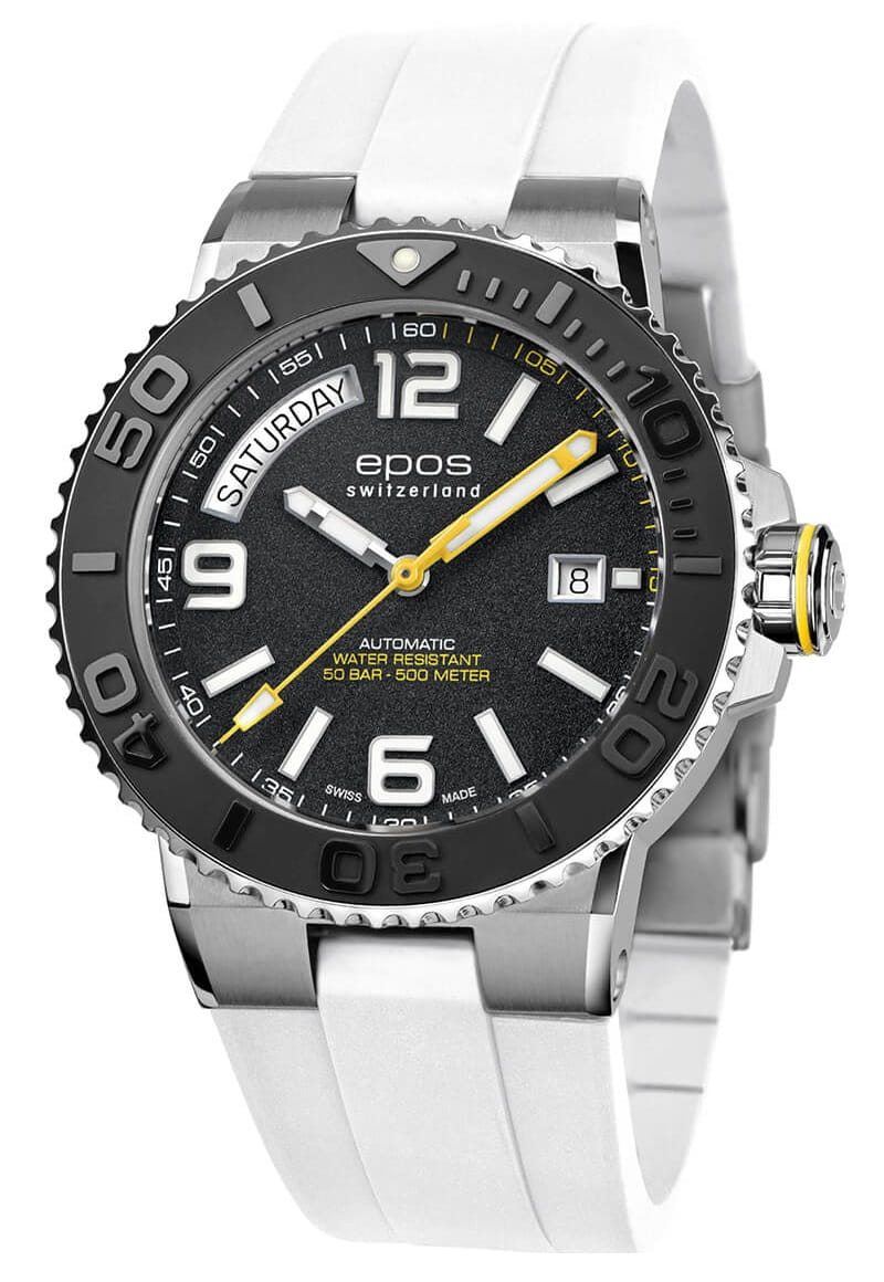 Zegarek Epos Sportive 3441 Diver Day Date 3441.142.20.95.50 (3441142209550)