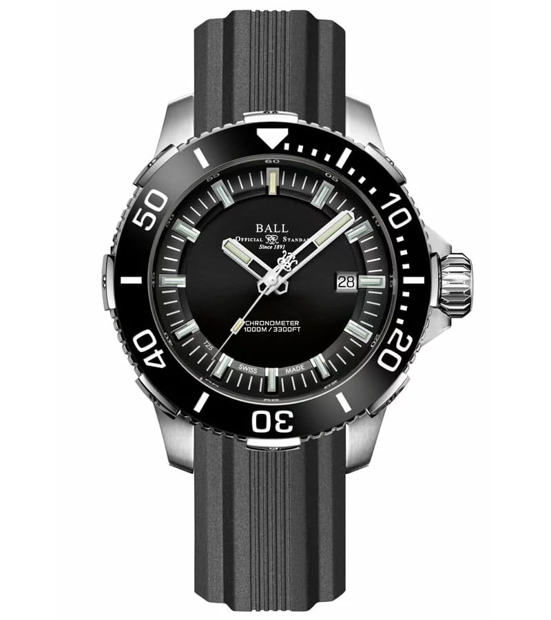 Zegarek Ball Hydrocarbon DeepQUEST Ceramic DM3002A-P3CJ-BK (DM3002AP3CJBK)