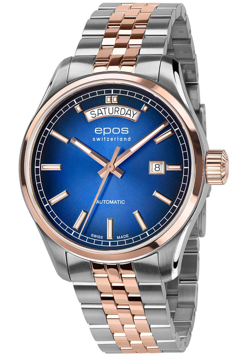 Zegarek Epos 3501 Passion Day Date 3501.142.34.96.44 (3501142349644)