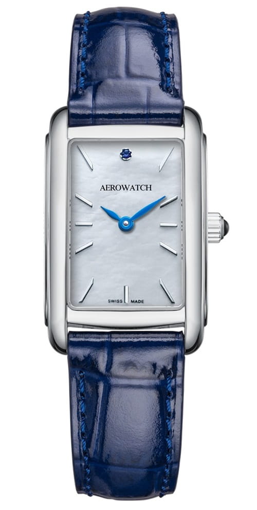 Zegarek Aerowatch Mini Intuition - Mother of Pearl A 30104 AA02 (A30104AA02)