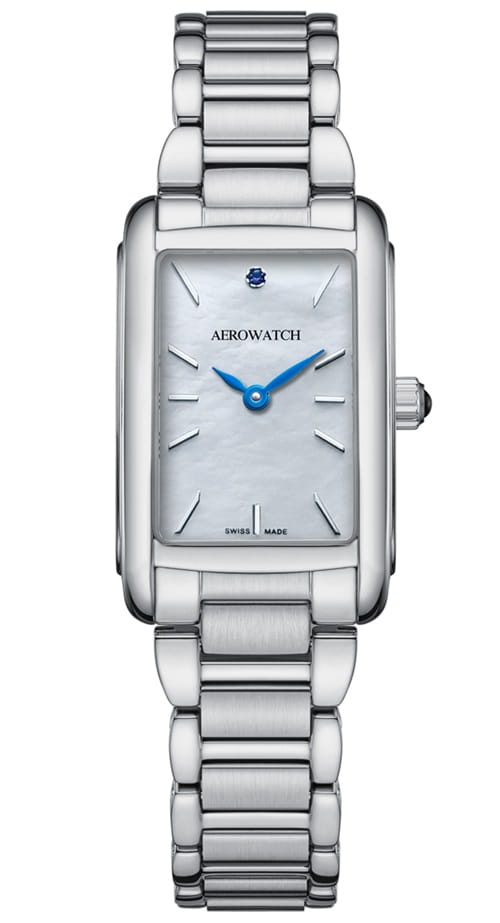 Zegarek Aerowatch Mini Intuition - Mother of Pearl A 30104 AA02 M (A30104AA02M)