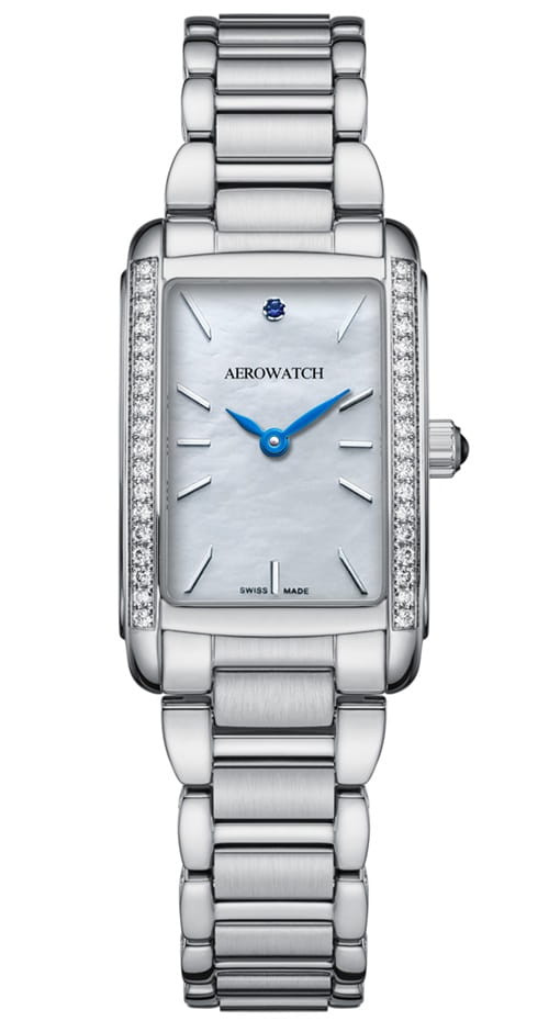 Zegarek Aerowatch Mini Intuition - Mother of Pearl A 30104 AA02 DIA M (A30104AA02 DIA M)