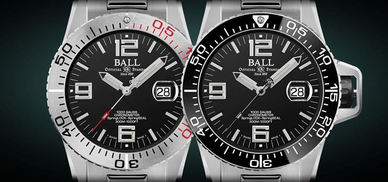 Zegarek Ball Hydrocarbon EOD DM3200A-S1C-BK (DM3200AS1CBK)