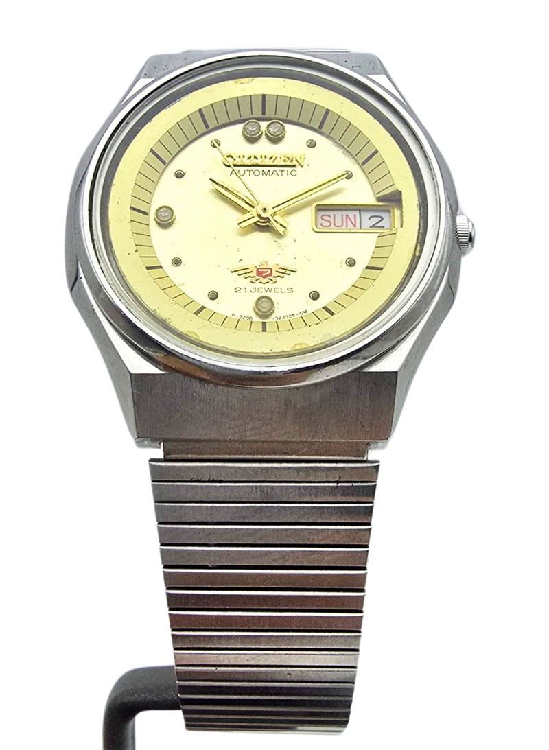 Używany Stalowy Męski CITIZEN Automat 211-61-36