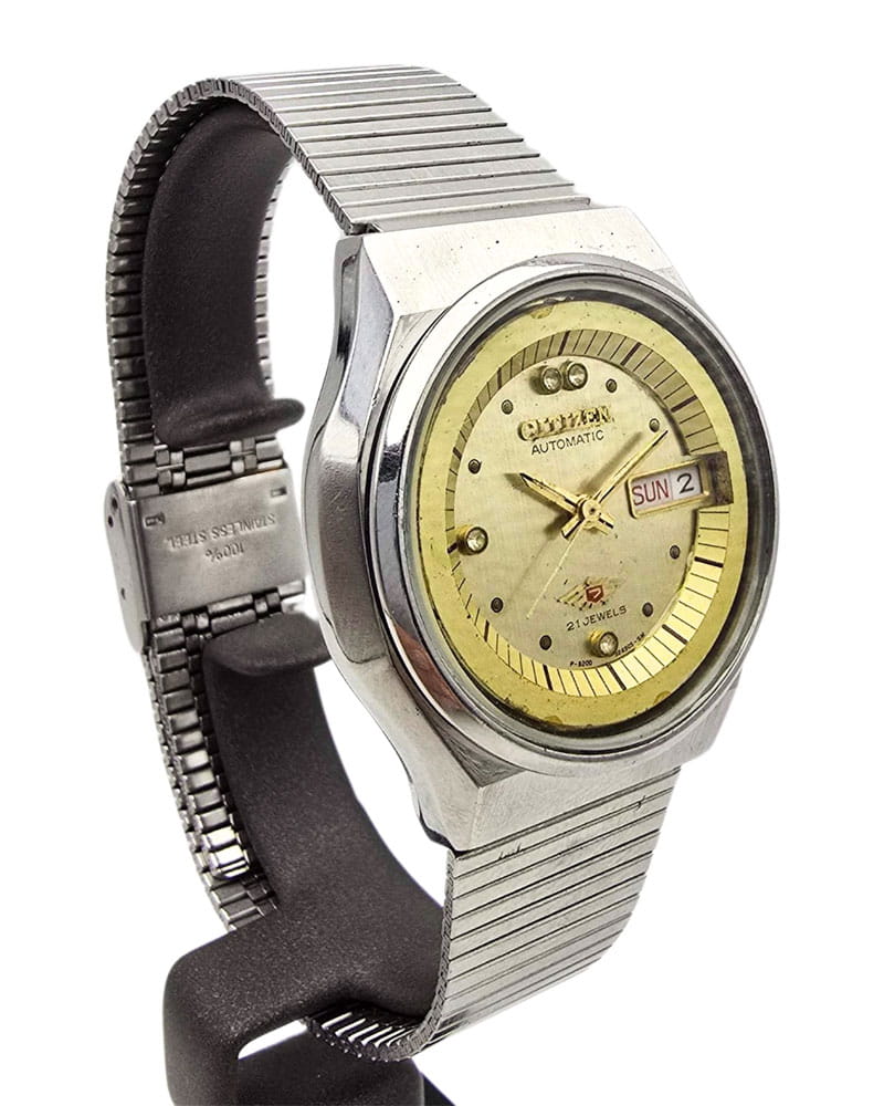 Używany Stalowy Męski CITIZEN Automat 211-61-36