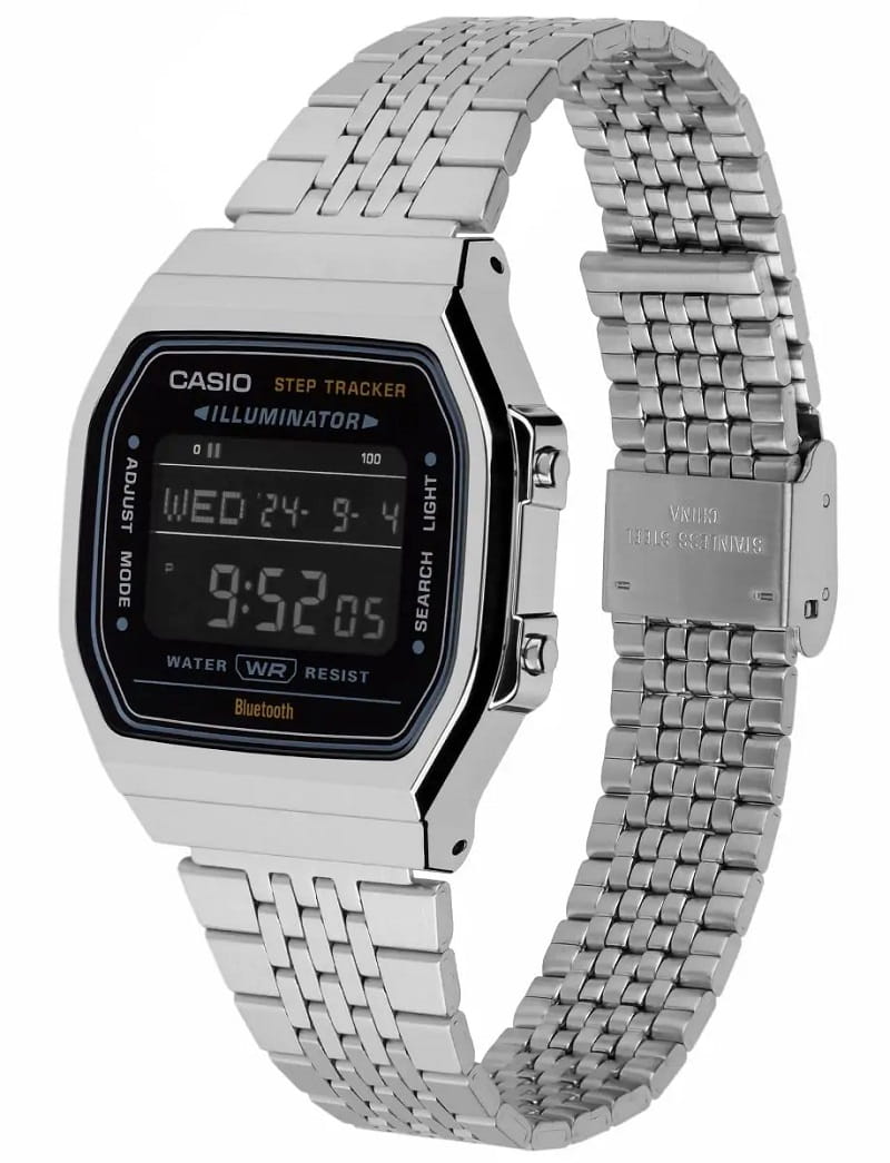Zegarek Casio Vintage Bluetooth ABL-100WE-1BEF (ABL100WE1BEF)