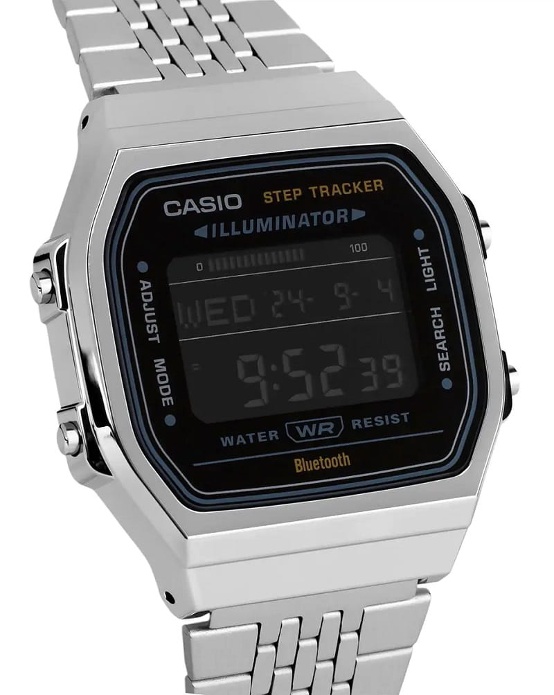 Zegarek Casio Vintage Bluetooth ABL-100WE-1BEF (ABL100WE1BEF)