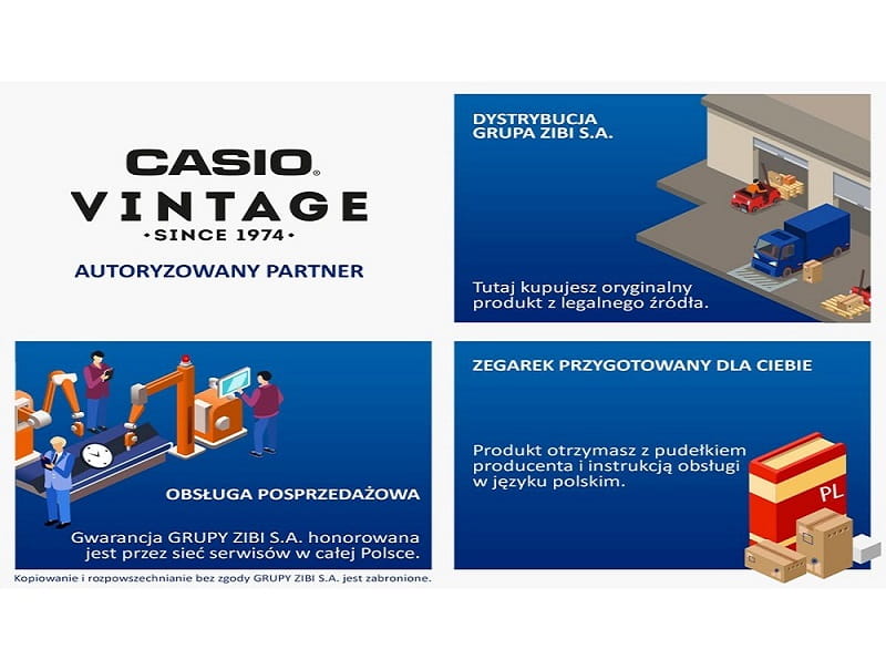 Zegarek Casio Vintage B640WB-1BEF (B640WB1BEF)