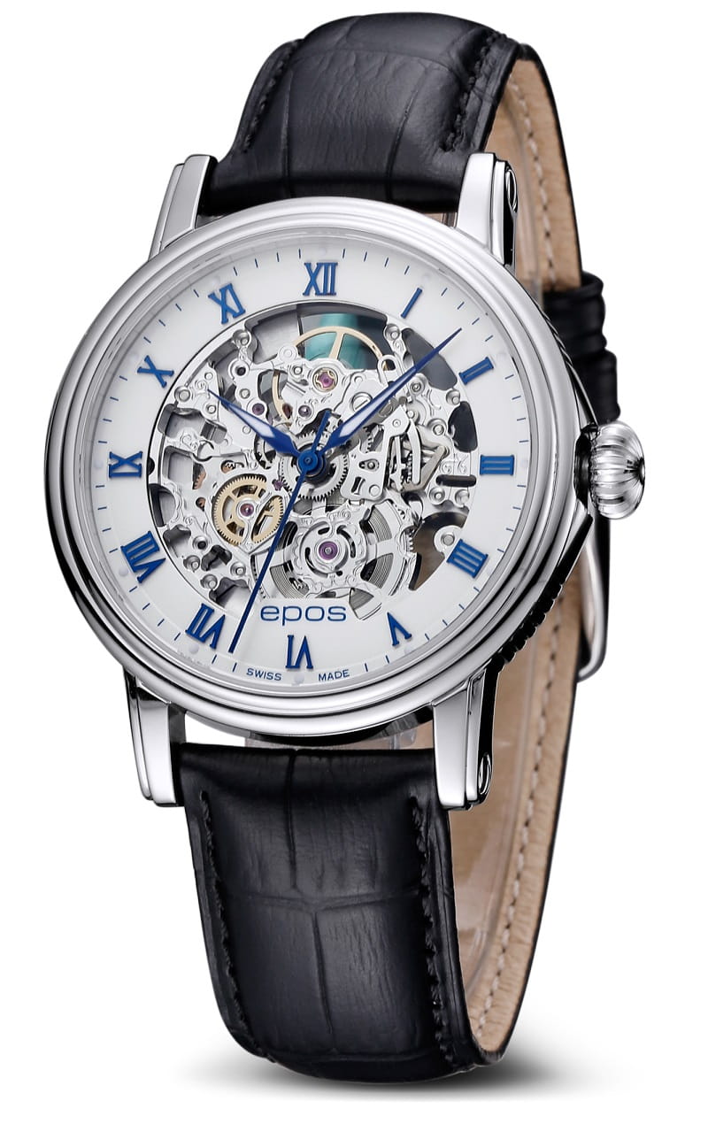 Zegarek Epos Emotion 3390 Skeleton 3390.155.20.20.25 (3390155202025)