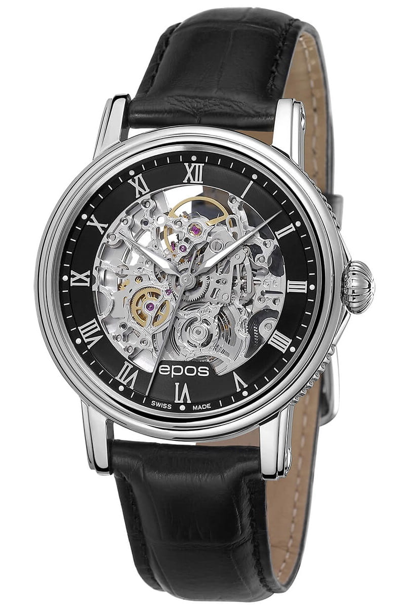 Zegarek Epos Emotion 3390 Skeleton 3390.155.20.25.25 (3390155202525)