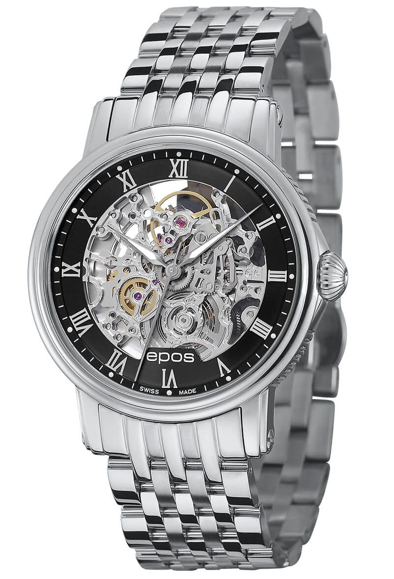 Zegarek Epos Emotion 3390 Skeleton 3390.155.20.25.30 (3390155202530)