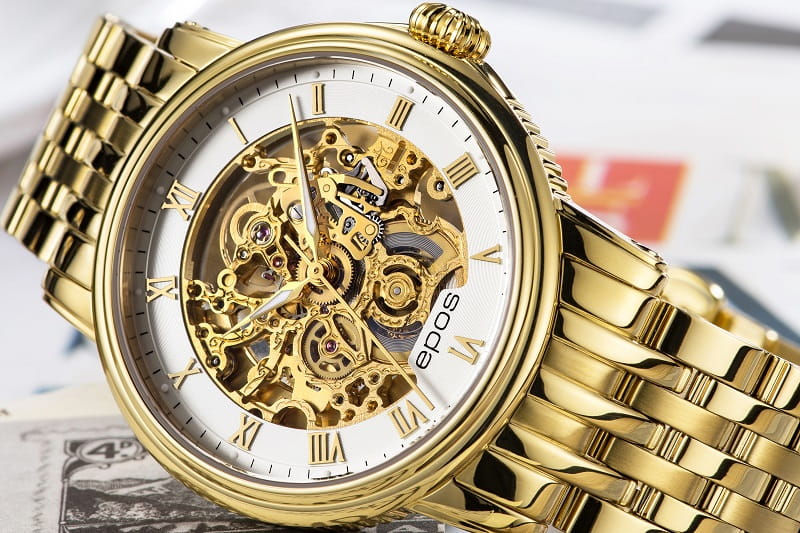 Zegarek Epos Emotion 3390 Skeleton 3390.156.22.20.32 (3390156222032)