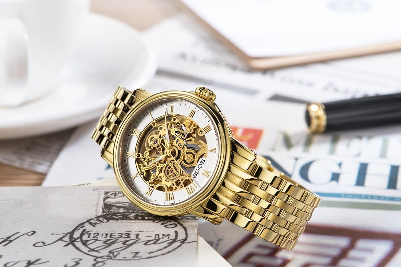 Zegarek Epos Emotion 3390 Skeleton 3390.156.22.20.32 (3390156222032)