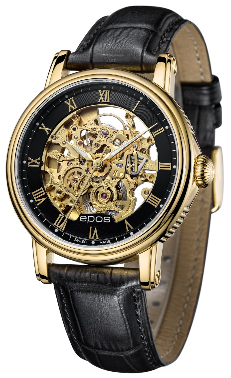 Zegarek Epos Emotion 3390 Skeleton 3390.156.22.25.25 (3390156222525)