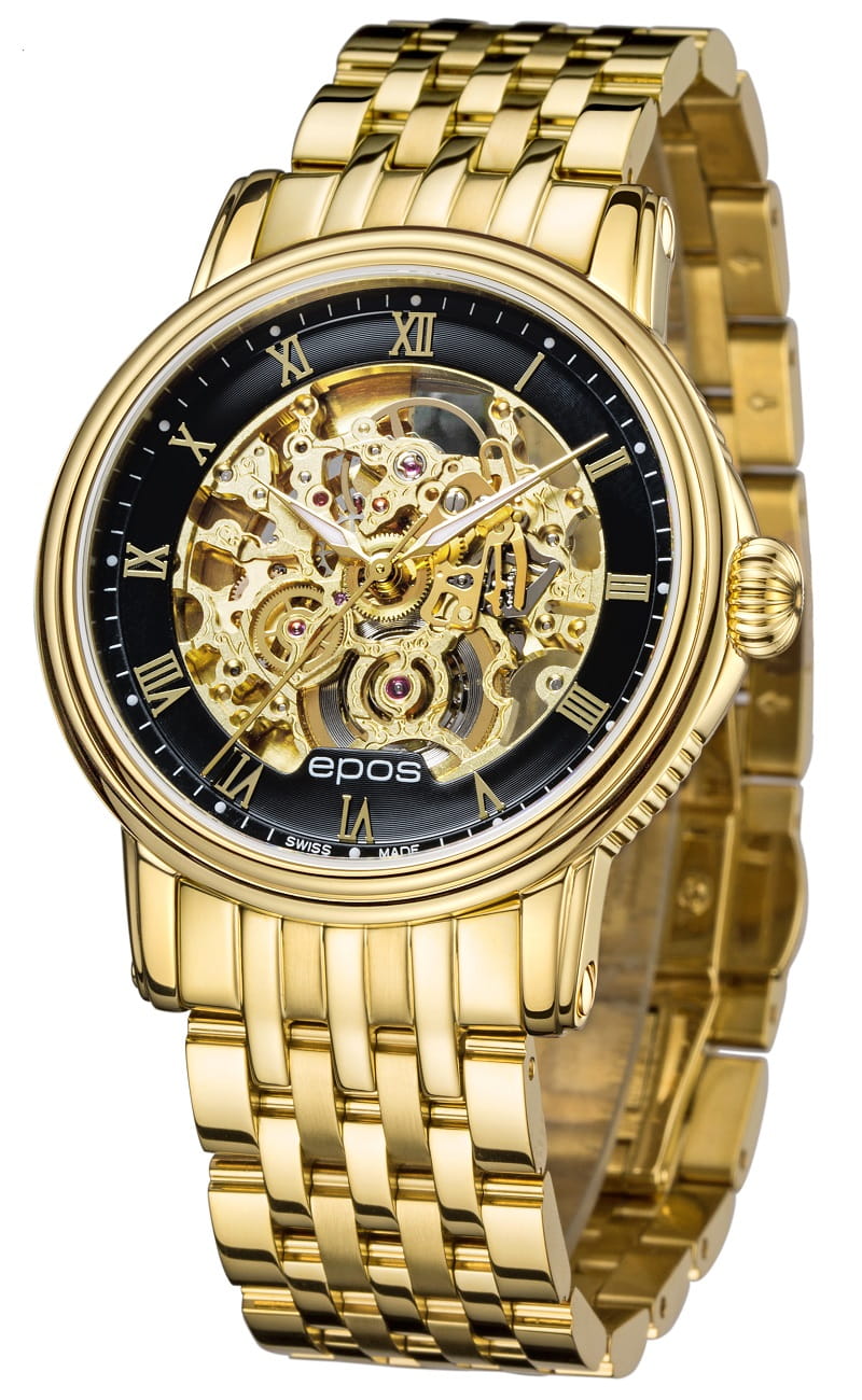 Zegarek Epos Emotion 3390 Skeleton 3390.156.22.25.32 (3390156222532)