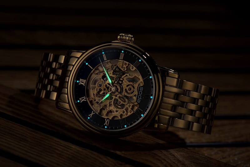 Zegarek Epos Emotion 3390 Skeleton 3390.156.22.25.32 (3390156222532)