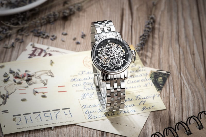 Zegarek Epos Ladies 4390 Skeleton 4390.155.20.25.30 (4390155202530)