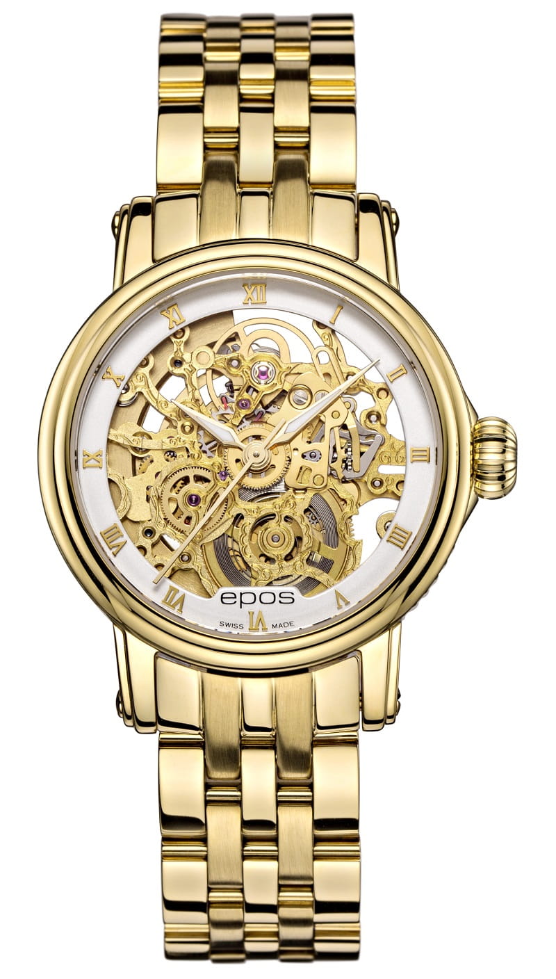 Zegarek Epos Ladies 4390 Skeleton 4390.156.22.20.32 (4390156222032)