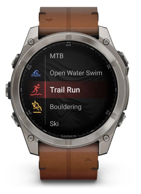 Zegarek GARMIN FENIX 8 51 mm SAPPHIRE TITANIUM AMOLED SOLAR 010-02905-40 SMARTWATCH (0100290540)