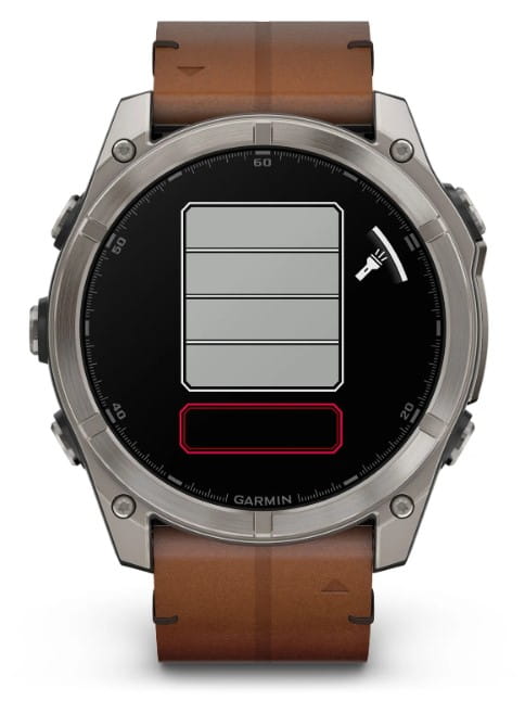 Zegarek GARMIN FENIX 8 51 mm SAPPHIRE TITANIUM AMOLED SOLAR 010-02905-40 SMARTWATCH (0100290540)