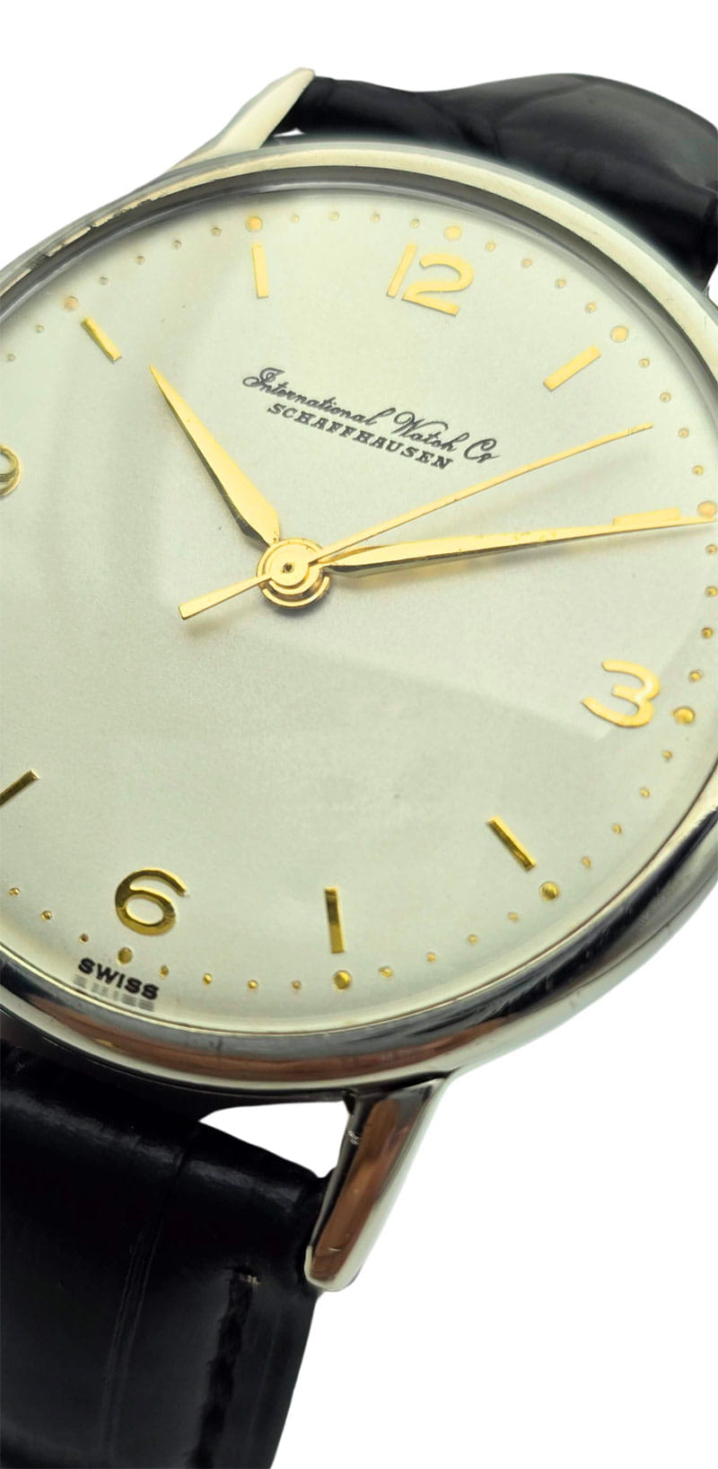 Odrestaurowany męski IWC Schaffhausen stalowy lata 50-te IDEAŁ - unikat