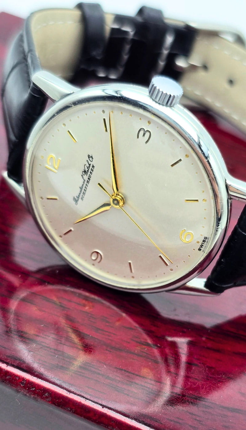 Odrestaurowany męski IWC Schaffhausen stalowy lata 50-te IDEAŁ - unikat