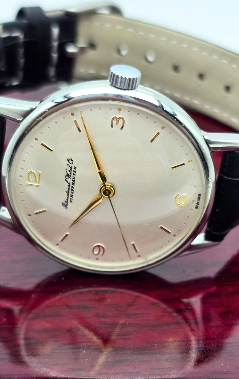 Odrestaurowany męski IWC Schaffhausen stalowy lata 50-te IDEAŁ - unikat