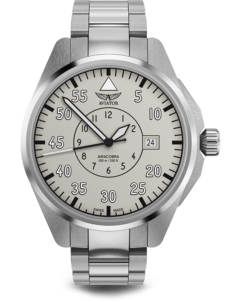 Zegarek Aviator AIRACOBRA 43 HERITAGE V.3.39.0.342.5 (V33903425)