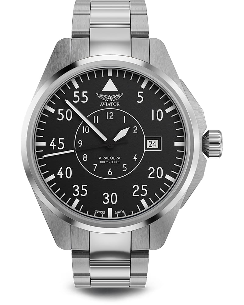 Zegarek Aviator AIRACOBRA 43 HERITAGE V.3.39.0.340.5 (V33903405)