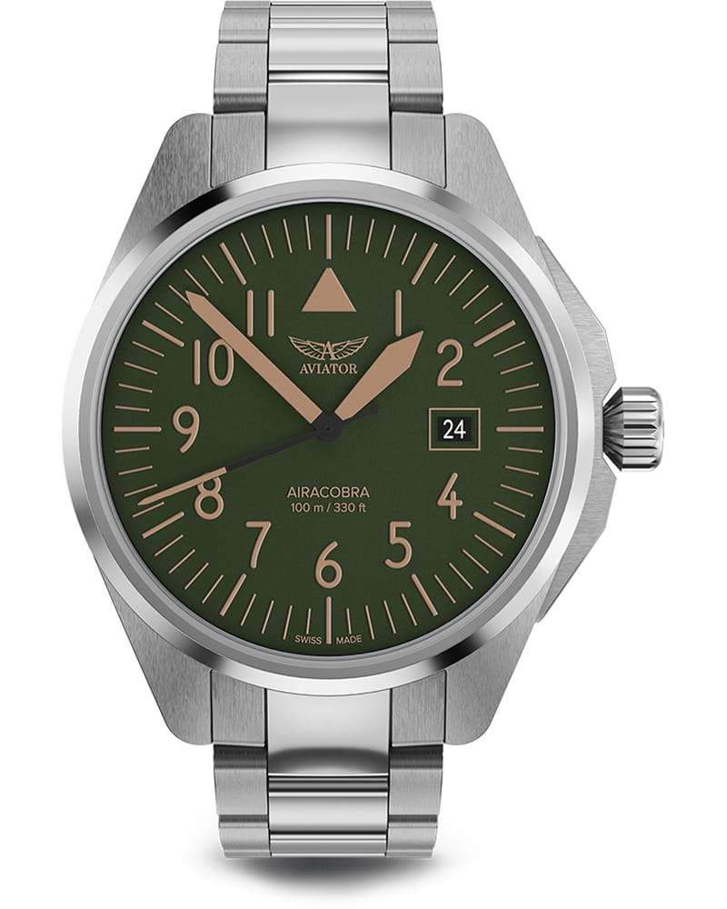 Zegarek Aviator AIRACOBRA 43 TYPE A V.1.38.0.330.5 (V13803305)