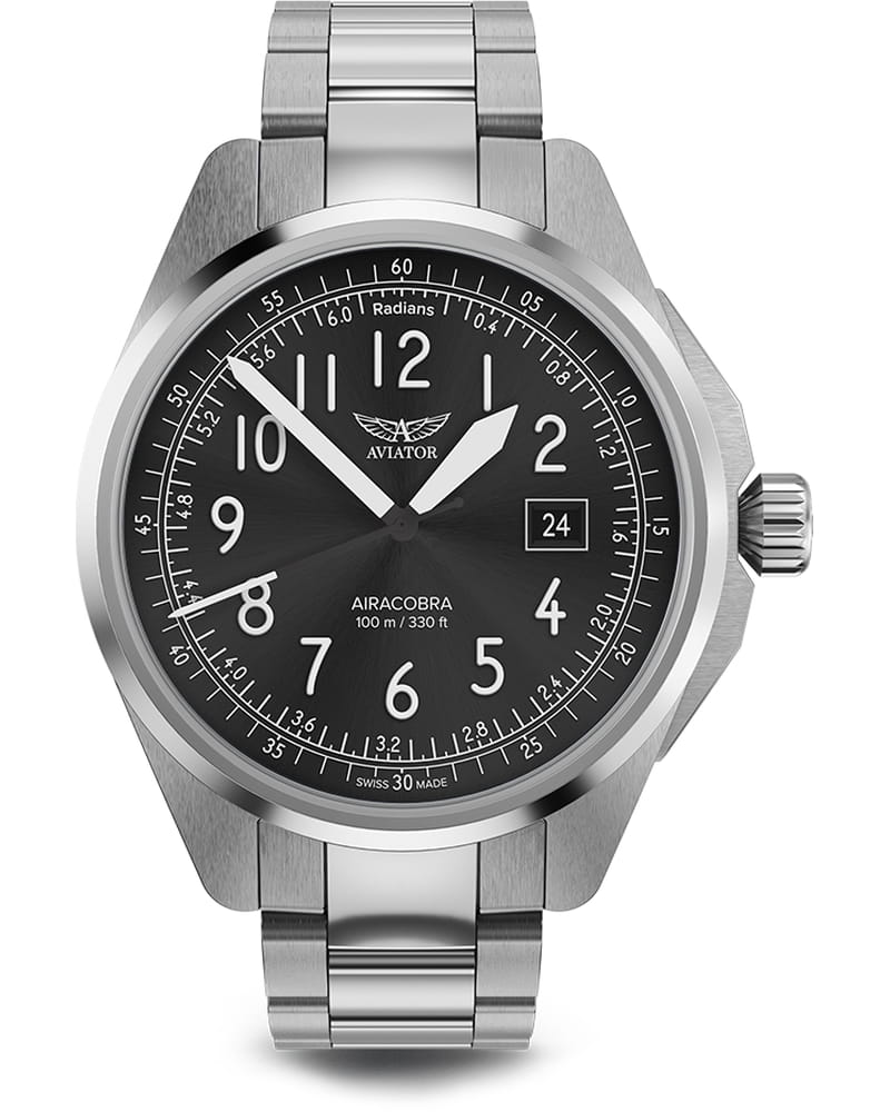 Zegarek Aviator Airacobra  43 TYPE B V.1.38.0.322.5 (V13803225)