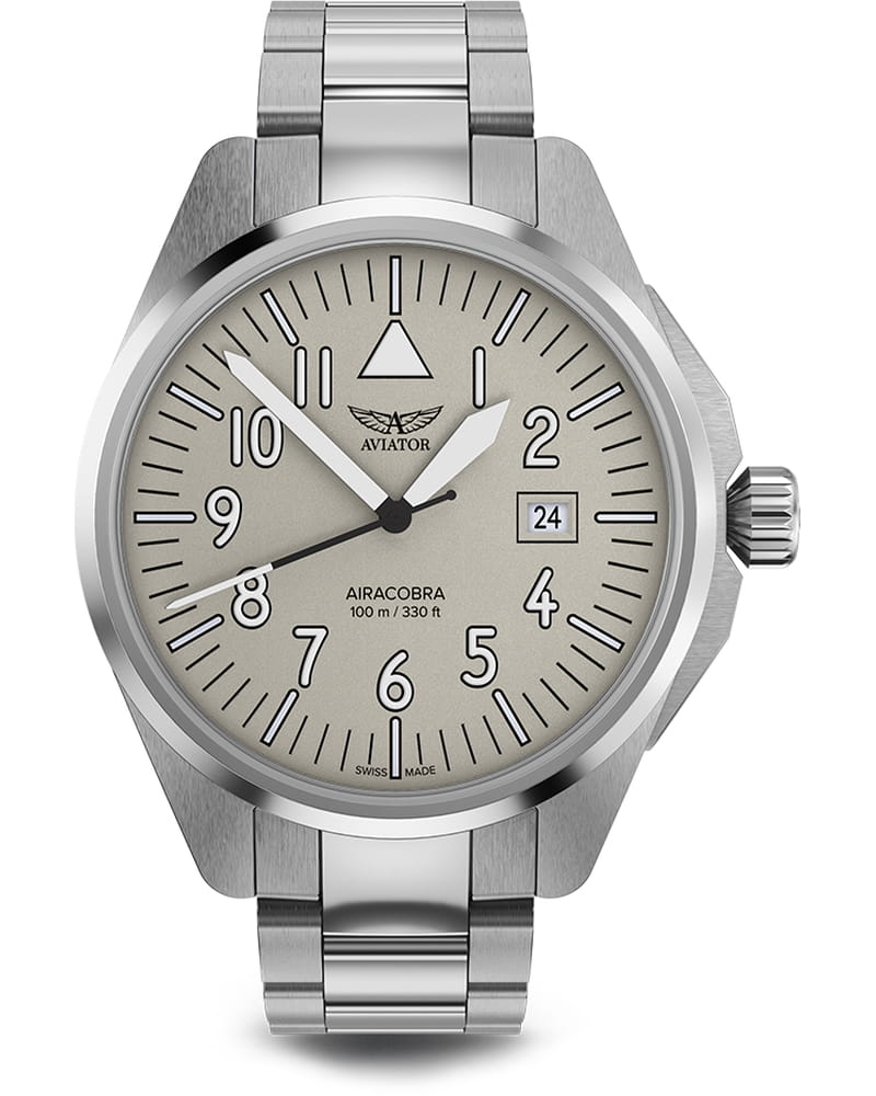 Zegarek Aviator AIRACOBRA 43 TYPE A V.1.38.0.320.5 (V13803205)