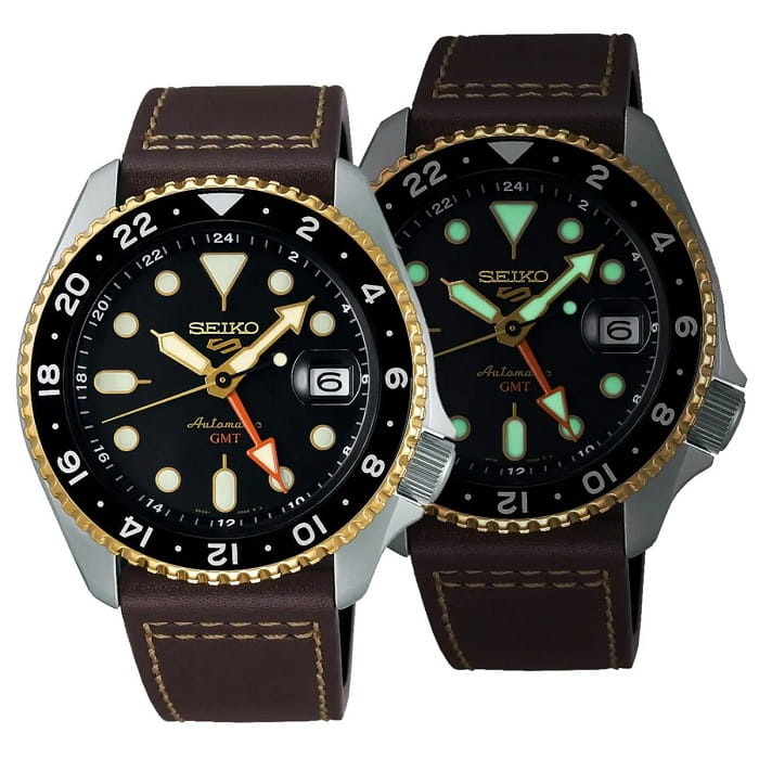 Zegarek Seiko 5 Sports Automatic GMT SSK036K1