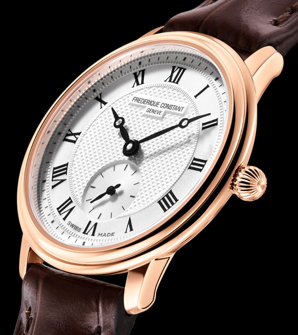 Zegarek Frederique Constant Classics Slimline Ladies Small Seconds FC-235M1S4 (FC235M1S4)