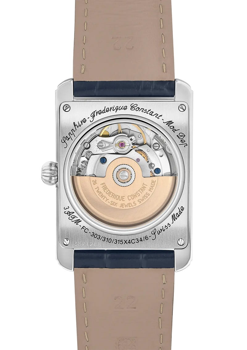 Zegarek Frederique Constant Classics Carre Heart Beat Automatic FC-311N4C6 (FC311N4C6)